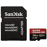 SanDisk Extreme Pro 128GB microSDXC Memory Card +...