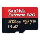SanDisk Extreme Pro 512 GB microSDXC Memory Card +...