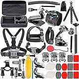 NEEWER 50 in 1 Action Camera Accessory Kit...